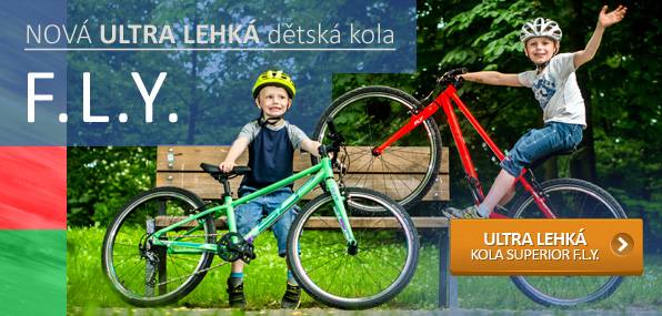 Lehká dětská kola Superior FLY