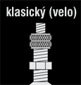 klasický velo ventilek